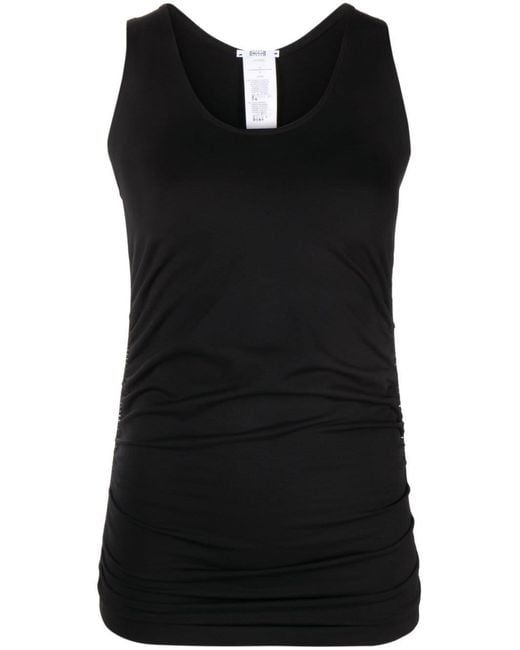 Wolford Black Body Shaping Sleeveless Tank Top