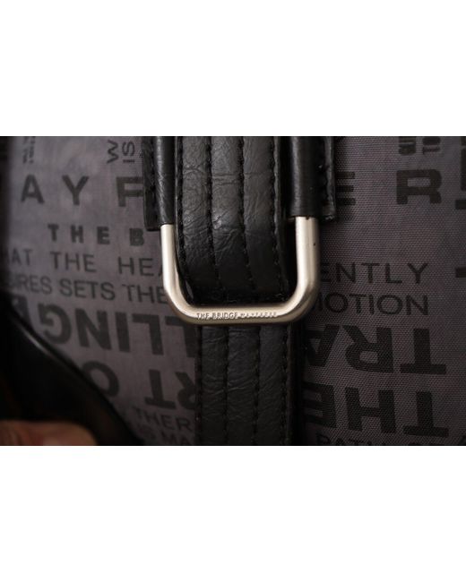 WAYFARER Black Gray Printed Logo Shoulder Crossbody Purse Bag