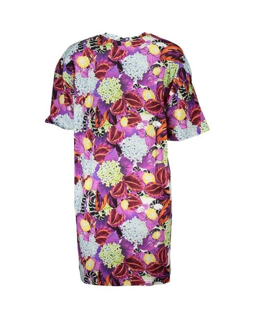 Roberto Cavalli Pink Viola Cotton Dress for men