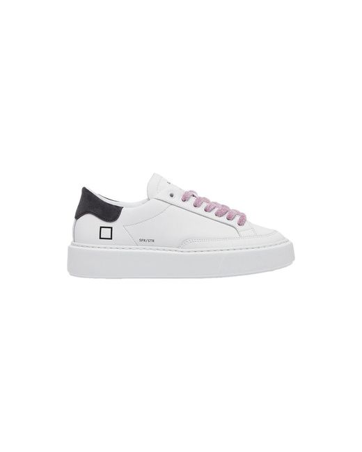 Date White D. A.T. E Leather Sneaker