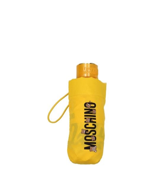 Moschino Yellow Polyester Umbrella