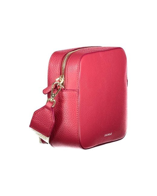 Coccinelle Pink Leather Bag