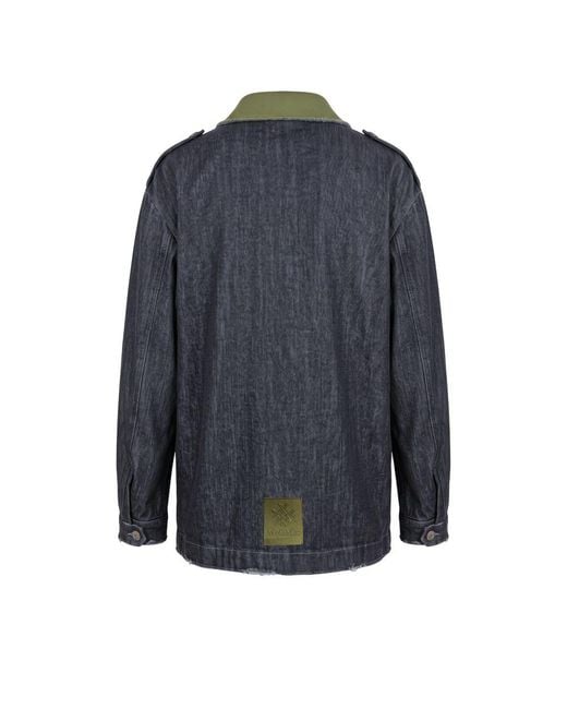 MR & MRS Gray Cotton Jacket for men