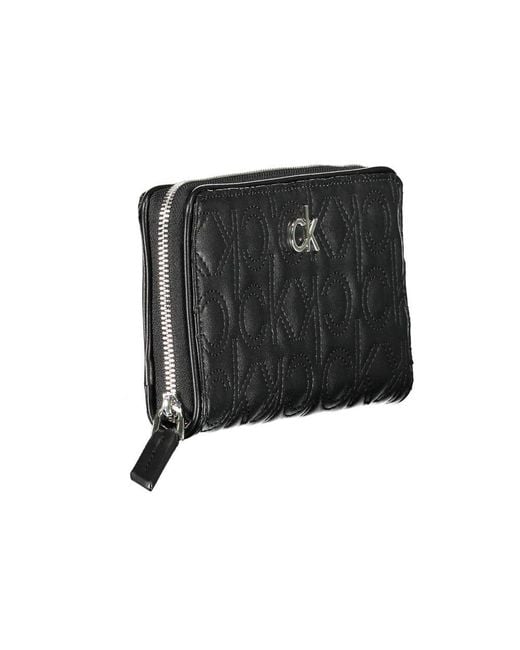 Calvin Klein Black Polyethylene Wallet