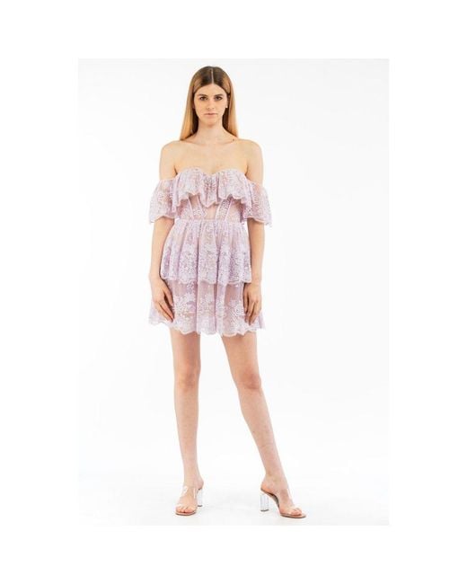 Elisabetta Franchi Pink Polyamide Casual Dress