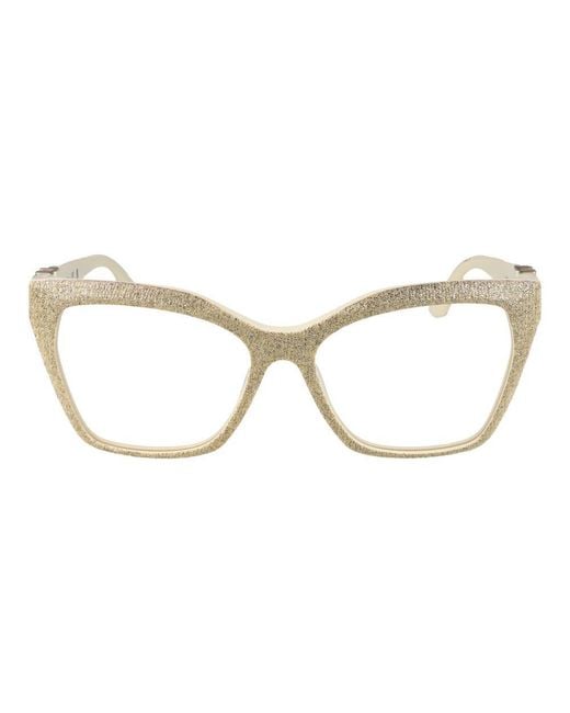 MARCIANO BY GUESS Metallic Butterfly Optical Frames With Branded Case for men