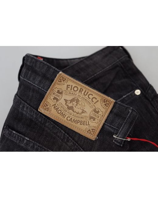 Fiorucci Black Chic Low Waist Skinny Jeans