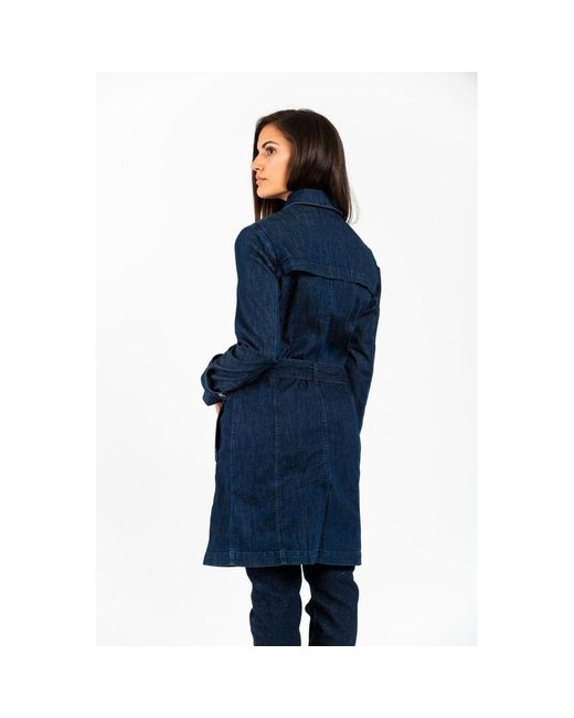 Gas Blue Cotton Jacket
