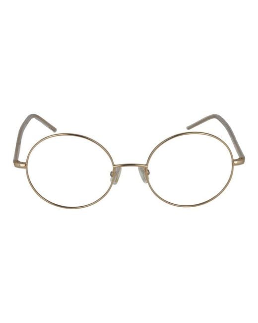 Boss Metallic Gold Titanium Glasses (frames)
