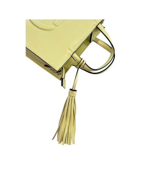 Twinset Yellow Pu Handbag