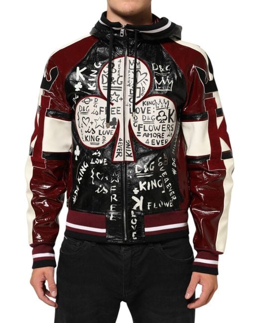 Dolce & Gabbana Black Bomber Jackets for men