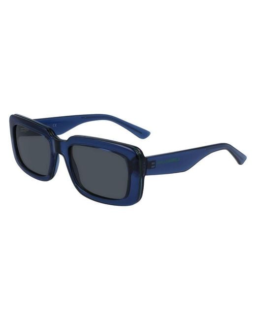 Karl Lagerfeld Blue Injected Sunglasses