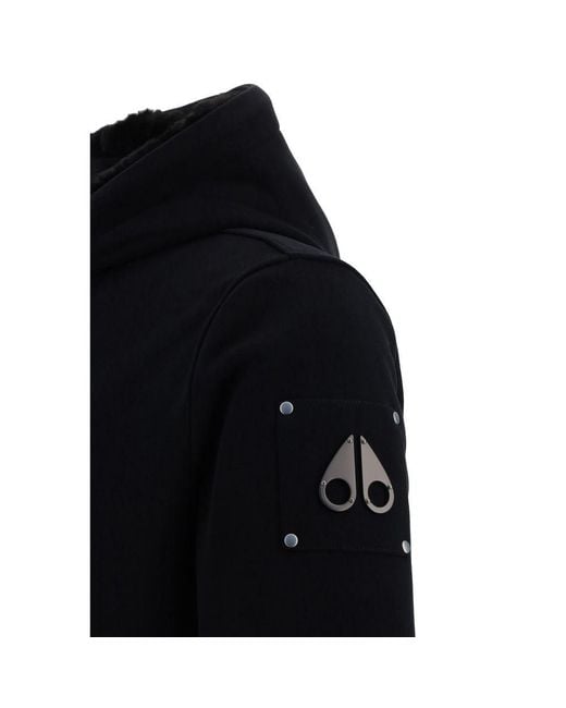 Moose Knuckles Blue Bunny Hoodie for men