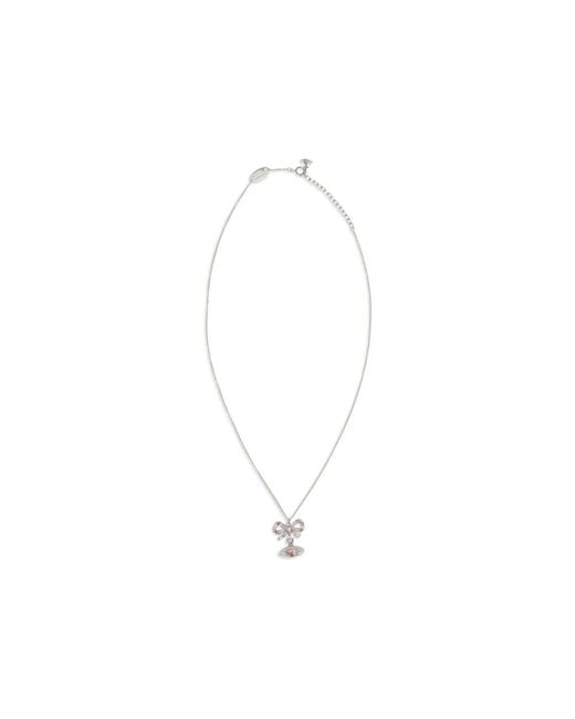 Vivienne Westwood Metallic Silver Silver Necklace