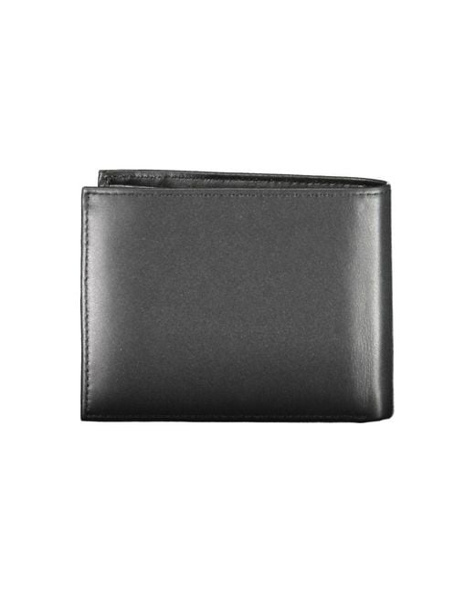 Calvin Klein Gray Leather Wallet for men