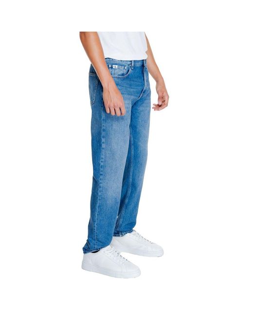 Calvin Klein Blue Better Cotton Initiative Jeans & Pant for men