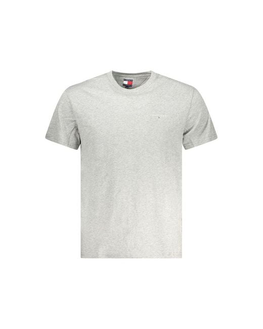 Tommy Hilfiger Gray Cotton Men T for men
