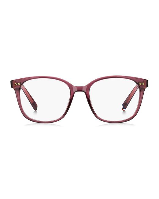 Tommy Hilfiger Multicolor Pink Acetate Glasses (frames)