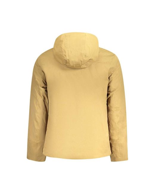 K-Way Yellow Polyester Jacket for men