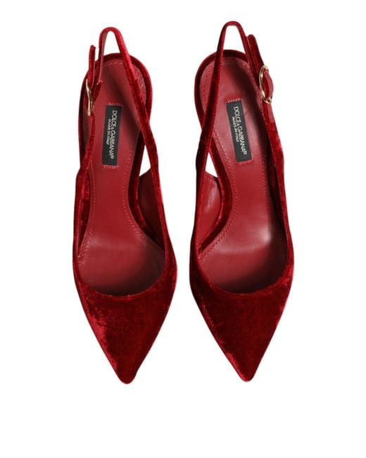 Dolce & Gabbana Red Pumps