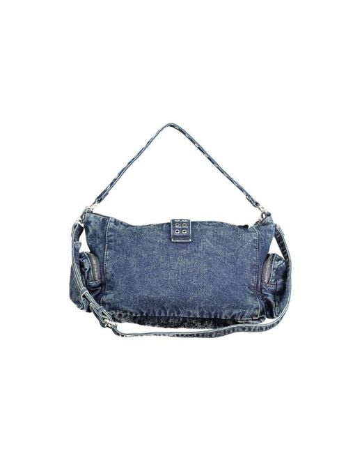 Desigual Blue Cotton Bag