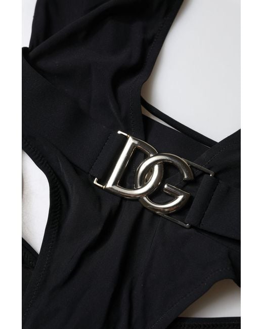 Dolce & Gabbana Black Dg Nylon One