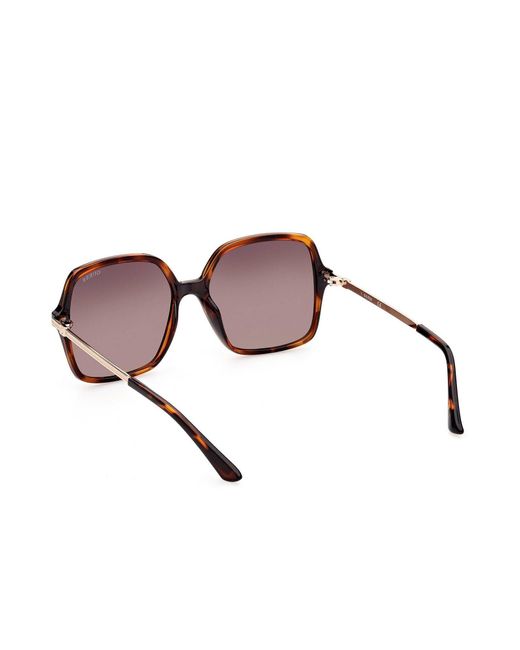 Guess Purple Chic Square Frame Sunglasses for men