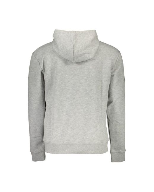 North Sails Gray Cotton Sweater for men