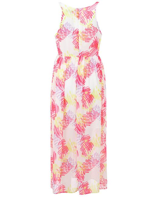 Armani Exchange Pink Long Dress