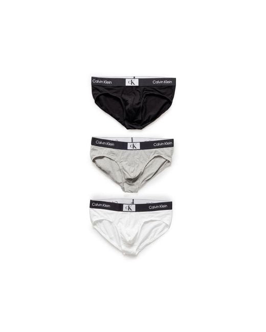 Calvin Klein White Cotton Underwear for men