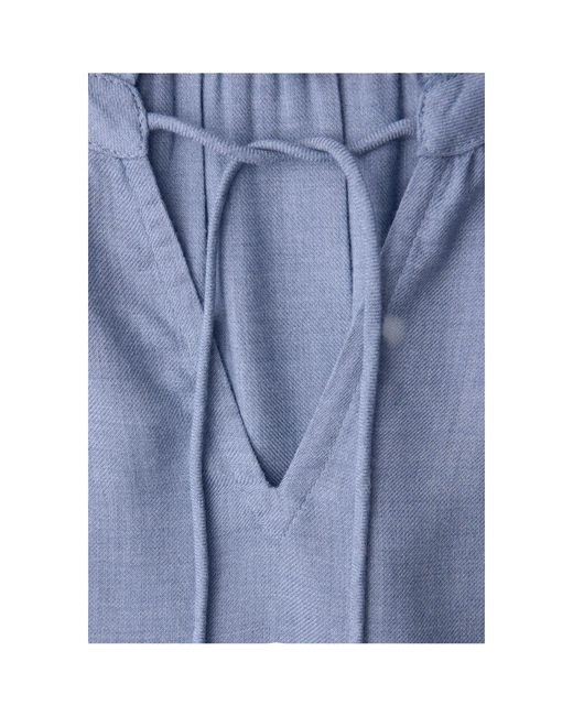 Street One Light Blue Viscose Blouse