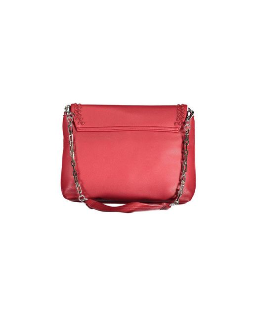 Byblos Red Rosso Polyurethane Handbag