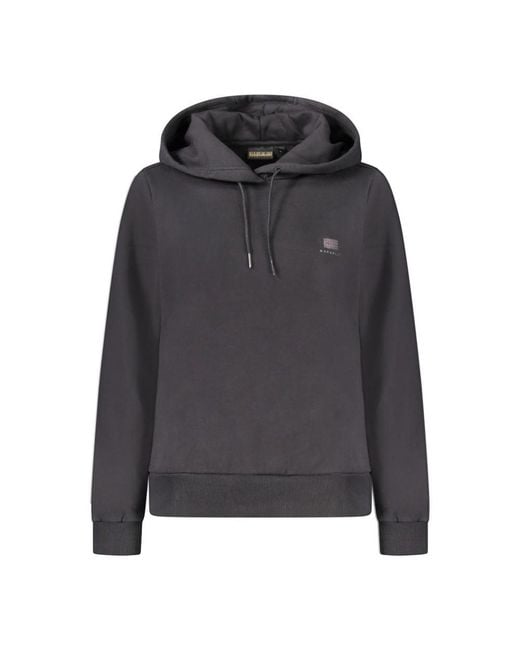 Napapijri Gray Cotton Sweater