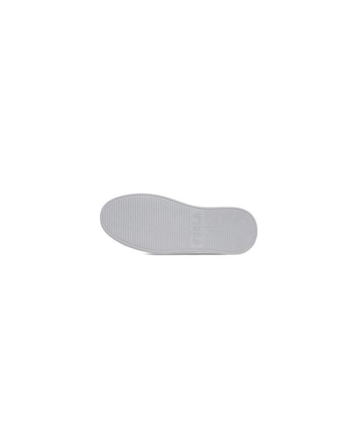 Furla White Polyethylene Low Top Sneakers