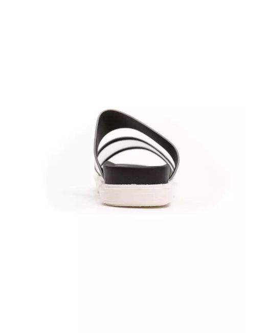 Péché Originel Metallic Silver Polyethylene Sandal
