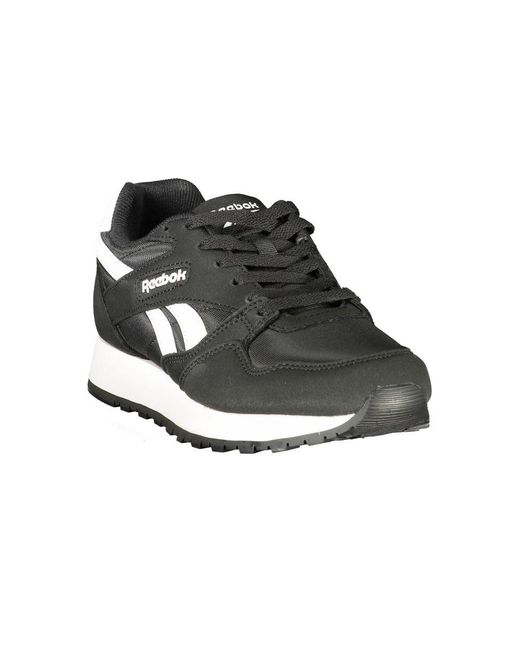 Reebok Black Polyester S Sneaker