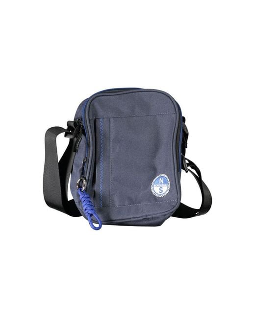 North Sails Blue Polyester Men Shoulder Bag for men
