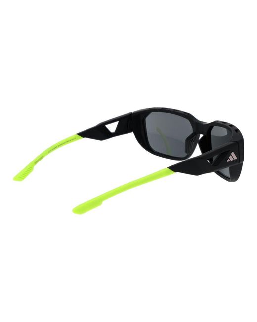 Adidas Black Plastic Sunglasses for men