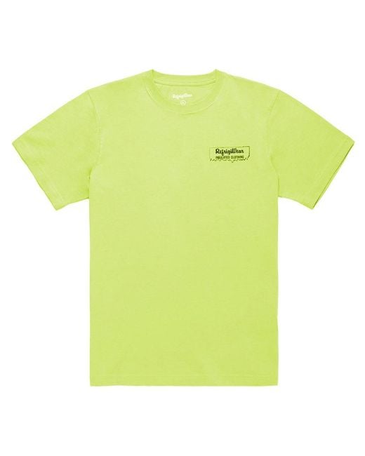 Refrigiwear Green Cotton T-shirt for men