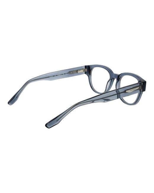 Trussardi Blue Acetate Glasses (frames) for men