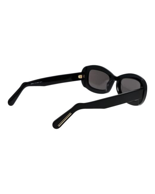 Gcds Black Plastic Sunglasses