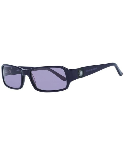 MORE&MORE Blue Purple Plastic Sunglasses