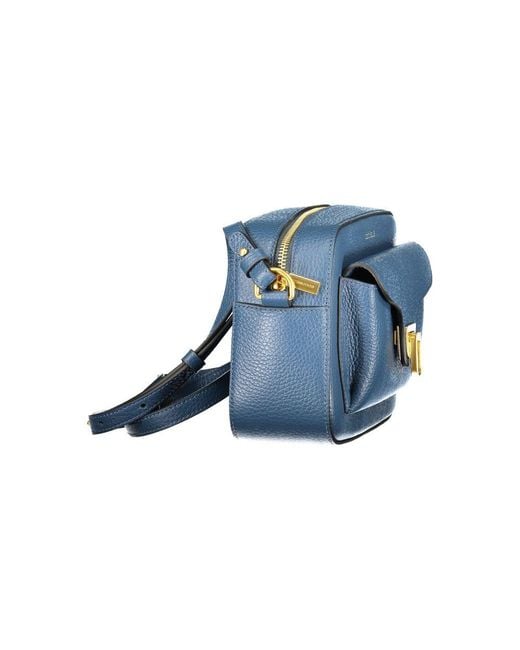 Coccinelle Blue Leather S Bag