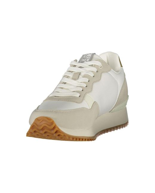 Napapijri White Polyurethane 's Sneaker