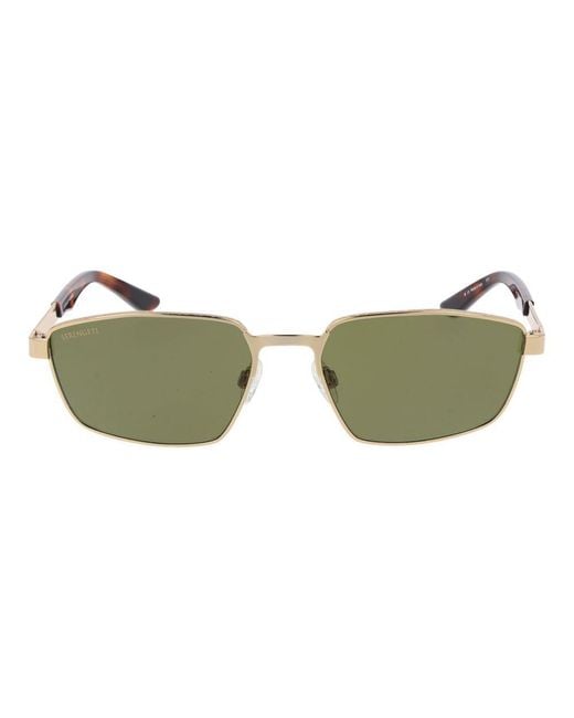 Serengeti Green Gold Metal Sunglasses for men