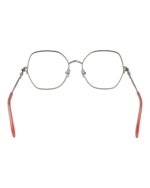 Emilio Pucci Metallic Gray Metal Glasses (frames)