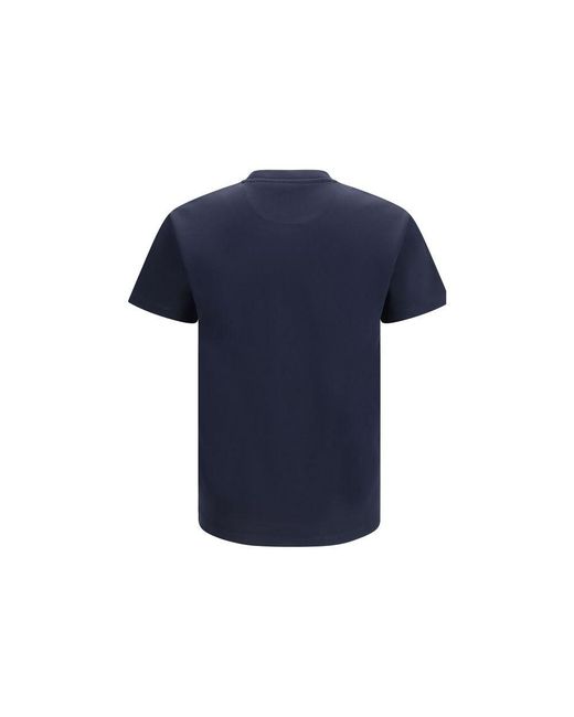 Fendi Blue Cotton T for men