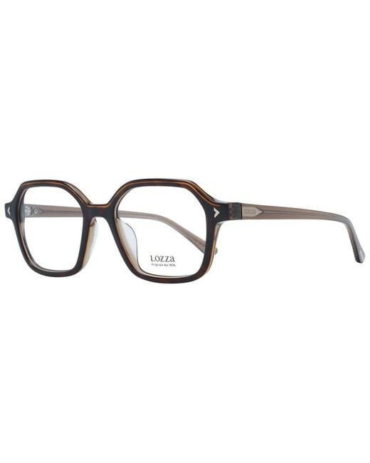 Lozza Brown Acetate & Plastic Glasses (Frames)