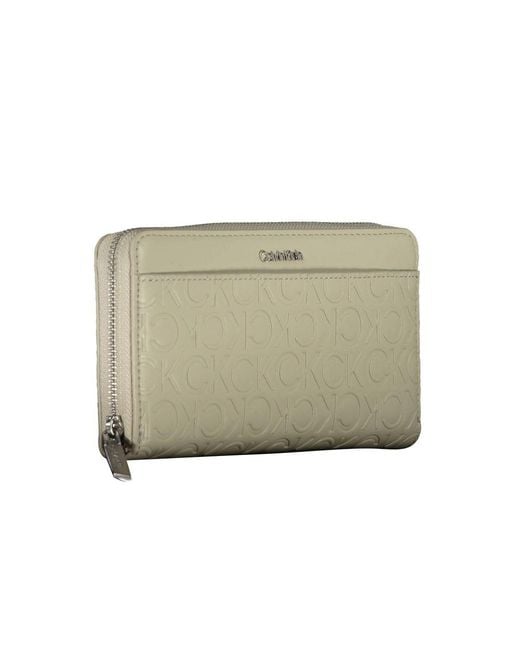 Calvin Klein Natural Polyethylene Wallet