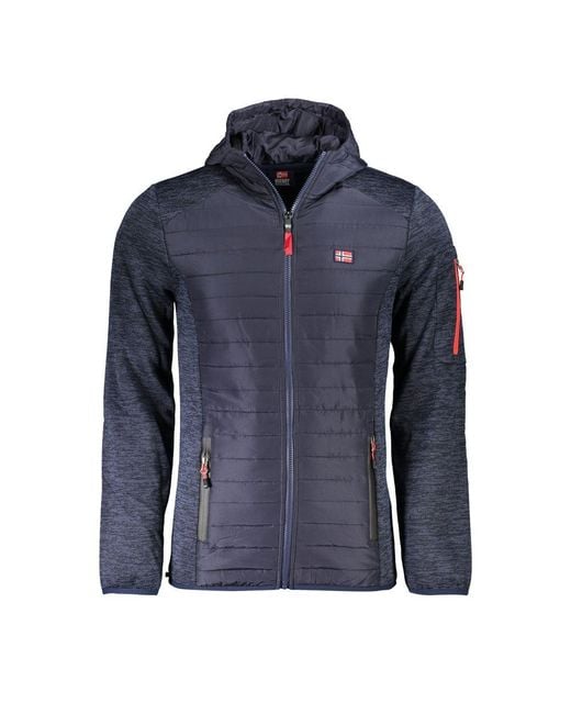 Norway 1963 Blue Polyester Jacket for men
